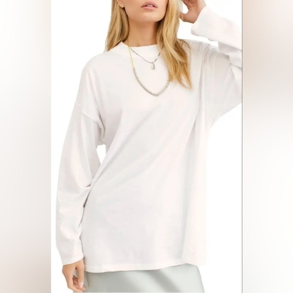 Free People we the free be free tunic t shirt sz Xs - Picture 1 of 9